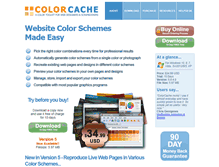 Tablet Screenshot of colorcache.com
